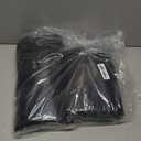 NICETOWN Pitch Black Solid Thermal Insulated Grommet Blackout Curtains/Drapes for Bedroom Window (2 Panels, 42 inches Wide by 63 inches Long, Black)