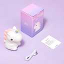 Unicorn Toys, Night Light for Kids Night Light,16 Colors+Silicone+Dimmable+12 Hours Use Nightlight for Kids Room,Unicorn Toys for Girls Age 4-6, Valentines Day Gifts for Kids, Baby, Toddlers, Adults
