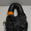 Leaf Collector Compatible with Worx Leaf Blower & Vacuum, Includes Adjustable Adapter Fits 2.3"-5" Connection Ports, 2-8FT Hose, and Mesh Hood