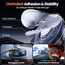 Vacuum Magnetic Car Phone Holder for MagSafe,360Adjustable Car Phone Mount,Phone Holders for Your Car/Gym/Mirror,for iPhone 17 16 15 14 13 12 Series