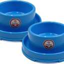 PetLike Ants Away Dog Bowls Pet Food Bowls, No Spill Cat Food Bowl Water Food Feeder Pet Dishes for Cat Puppies Small Medium Dogs