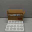 Romadedi Glass Candle Holder for Candlestick - 20 Pcs Clear Small Tapered Candle Holder Wedding Decor Table Centerpiece Bulk for Candle Sticks Christmas Party Living Room Dinner Advent