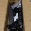 WALI Heavy Duty Single Monitor Arm for 17-49 Inch Flat Curved Ultrawide Screens, up to 33 Lbs, Adjustable Gas Spring Single Monitor Desk Mount for Home Office Gaming, VESA 75/100mm (GSM001XLN), Black