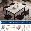 Dining Chair Seat Covers, Washable Dining Room Chair Seat Covers Set of 6, Removable Kitchen Seat Covers Chair Covers for Dining Chairs