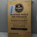 Regalo Safety 29-38.5" Baby Gate for Doorways & Bottom of Stairs, Pressure Mounted Baby Gate with Door for Babies, Toddlers & Pets, Tested & Safe for 30 Years, American Designed, American Owned, White