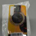 for Samsung Galaxy S23 Plus / S23+ Case - Shockproof Slim Soft TPU Clear Protective Cover with Funny Music Yellow Acoustic Guitar Design