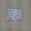 Ornaland 100 Pcs 15mm Silicone Beads Bulk Round Silicone Beads for Keychain Making Pens Bracelets Lanyards and DIY Supplies(Light Sky Blue)