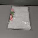 Chinoiserie Christmas Kitchen Towels, Pink Bow Coquette Christmas Tree Dish Towels for Kitchen Bathroom, Pink Christmas Hand Towels for Bathroom Kitchen, Grandmillennial Decor,16x24 Inches Set of 2