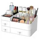 Makeup Organizer Tween Girls Gifts,Large Capacity Bathroom Organizer and Storage with Drawers Trendy Stuff ,Vanity,Bathroom Countertop,Bedroom Storage for Skincare,Cosmetics,Perfume,Brushes,Eyeshadow