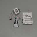 1Pack USB Plug in Fairy String Lights,16ft 50 LED Copper with Remote and Timer, 8 Modes Waterproof Twinkle String Lights Battery Powered for Bedroom Indoor Party Wedding Christmas Decoration (Warm Color)