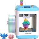 3D Printer for Kids and Beginners,Geeetech Mini 3D Printers with Auto Leveling,High Speed and Fully Open Source,Fully Assembled Direct Drive Extruder,for Home and School,Print Area 3.94×4.33×3.94 in