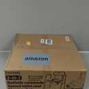 3-in-1 Adjustable Bedside Commode with Padded Seat and Backrest,Includes 40 Liners and 6.5QT Foldable Bucket,8-Level Height & 3-Level Width Adjustment,Fits Most Body Sizes,for Adults and Seniors