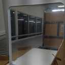 Venlus 30×36 Silver Bathroom Vanity Mirror - Rectangle Mirror for Over Sink with Tempered Glass & Rounded Corners for Entryway, Restroom, Bedroom Horizontal/ Vertical Wall-Mounted, Farmhouse Modern