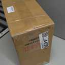 TIPGO Small Bathroom Trash Can with Lid Soft Close, Step Pedal, 5 Liter / 1.3 Gallon Stainless Steel Trash Bin, Slim Garbage Cans for Toilet, Office, Bedroom (White)