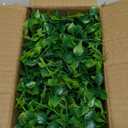 Dolicer Eucalyptus Garland 2 Pack - 12FT Faux Greenery, Fake Hanging Garlands Wedding Backdrop Arch Wall Table Party Decor (Green)