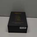 Glass Cocktail Shaker Set - 5 Piece - Gold Martini Shaker Set with Strainer, Jigger, Spoon & Muddler - 16 oz Drink Shakers Cocktail - Ideal Gift for Home Bar & Drink Trolley Dcor