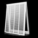 20x25 Return Air Grille [Duct Opening Size],Return Air Vent Cover for Wall Or Ceiling,Steel Return Air Filter Grilles Removable Face/Door for 1 Inch Filters (20"W x 25"H[Duct Opening])