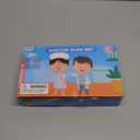 IVENRXIU Doctor Kit for Kids, 17 Pcs Medical Play Set with Bag and Dress Up Costume for Toddlers 3-5, Pretend Play Toys for Kids Boys and Girls, Halloween Christmas Birthday Gifts