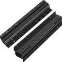 LONTAN 1 Pair 32 Inch Bottom Mount Heavy Duty Drawer Slides Full Extension Drawer Glides Undermount Rails Bottom Install Hidden Cabinet Runners 260LB Capacity