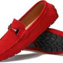 DCZTELG Penny Loafers for Men Casual Slip On Dress Moccasins Comfort Driving Boat Shoes Size 40