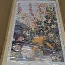 Framed Botanical Canvas Wall Art Wildflower Home Decor 24x16 Inch