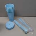 Qinyoung 16 Pcs Last Toast on The Coast Bachelorette Cups 24 oz Last Toast on The Coast Party Cups Bachelorette Plastic Tumblers with Lids and Straws for Bride Bridesmaid Party Supplies Favors Gifts