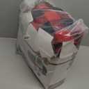 Homemate Electric Blanket Heated King Size - 100x90 Ultra Soft Cozy Flannel Heating Blanket with 10 Fast Heat Levels 8 Hours Auto Off Over-Heated Protection ETL Certification Keep Warm in Home (Red-black)