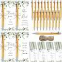 Yeaqee 48 Set Employee Appreciation Gifts Bulk Thank You Gifts with Bamboo Pens Thank You Cards for Doctors Social Workers Secretaries Assistants Nurses Teachers Volunteers Staff Coworkers