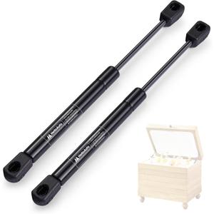 10-inch 35 lbs Gas Struts, 10" Gas Shocks for Truck Tool Box, Springlift Gas Spring Lift Support for Weather Guard Pickup Toolbox Lid Storage Boat Hatch Lid Cabinets Door, 2 pcs