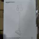 Amazon Basics Cordless Vacuum Cleaner for Carpet and Hardwood, Lightweight (5 lbs), White