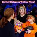 36 PCS Halloween Party Favors for Kids,Halloween LED Light Up Finger Lights Glow in the Dark Party Favors for Kids, Classroom Prizes Trick or Treats Gifts