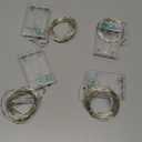 4-Pack Fairy Lights Battery Operated with Timer, Waterproof 16FT 50 LED String Lights Indoor Outdoor, Cuttable Starry Fairy Lights for Home Bedroom Classroom Dorm Wedding Christmas Decor (Warm White)