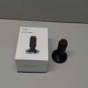 XIXUBX 51mm Espresso Tamper & Magnetic WDT Tool, Barista Cofee Tamper with Spring Loaded, Anodized Aluminum Alloy Handle, Stainless Steel Corrugated Base with Cover for Portafilter Basket