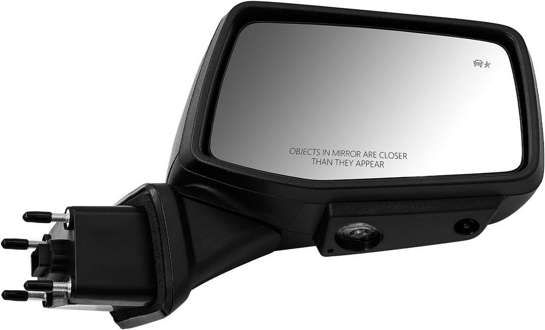 Right Passenger Side Mirror Fits for Chevy Silverado 1500 2019-2025 Support Power Folding Power Heated Glass Adjust with Turn Signal Puddle Light Support BSM with Memory 16pins