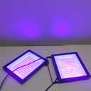 150W UV Black Light, 2 Pack Powerful IP66 Waterproof LED Lamps for Neon Glow Party, Halloween, Christmas Decor and Art Displays in Large Space (150W (2 Pack))