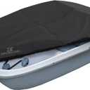 Explore Land Pedal Boat Cover - Waterproof Heavy Duty Outdoor 3 or 6 Person Paddle Boat Protector, Black