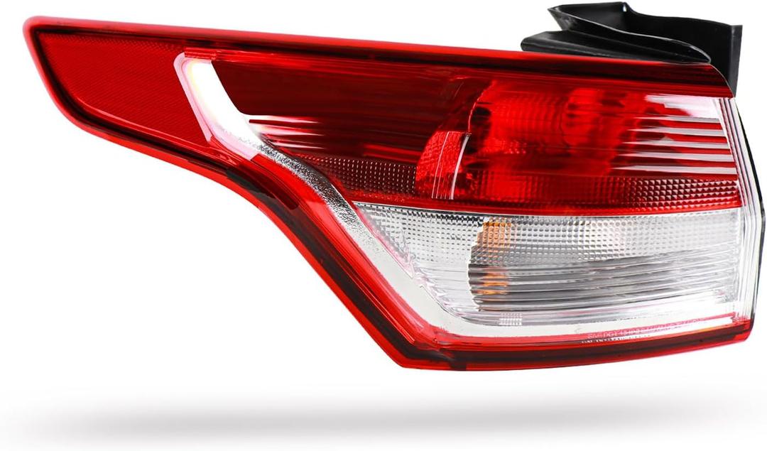 Tail Light Outer Compatible with 2013-2016 Ford Escape Left Driver Side Taillight without Bulb Replace CJ5Z13405B