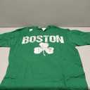 Boston St Patrick's Day Boston Distressed Shamrock Irish T-Shirt, Color Kelly Green, M