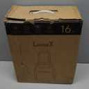 LUGGEX Underseat Carry On Luggage with Wheels, UDK Stylish Lightweight Under Seat Luggage, Soft Sided Personal Item Suitcase for Short Trip (UX-Core, Black, 16 Inch)