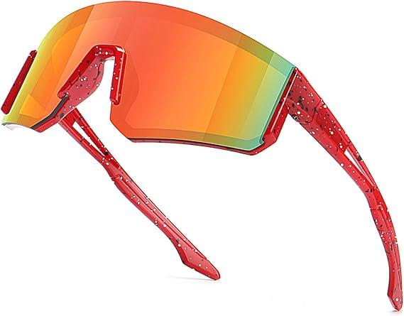 Youth Baseball Sunglasses for Boys Girls Age 6-12 Softball Cycling Sports Sunglasses for Kids Lightweight Frame