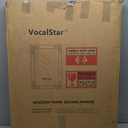 VocalStar Black Wood Framed Mirror 24 x 32 Inch, Rustic Natural Black Wooden Rectangle Bathroom Vanity Wall Mirror for Farmhouse Boho Decor, 1/4-inch Shatterproof Glass | Waterproof