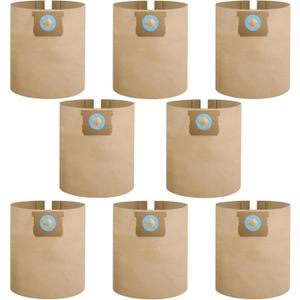 DXVA19-4102 Vacuum Bags Compatible for DEWALT 12-16 Gallon Wet/Dry Vacuum, Disposable Dust Collection Filter Bag DXV12P DXV14P DXV16P DXV16PA DXV16S (8 pack)