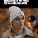 Carhartt Men's Knit Cuffed Beanie (Black/White)