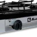 Koblenz PSK-200S 2-Burner Gas Stove, Silver
