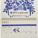 NIQUEA.D, China Blue 2026 Spiral Wall Calendar