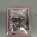 Glamnetic Press On Nails - Velvet Pine | Short Oval Fake Nails in Deep Green with French Tips, Tree Designs and a Velvet Finish, Salon Quality Holiday Nails | 15 Sizes - 30 Nail Kit with Glue