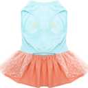 cyeollo Dog Easter Dress Cute Eggs Holiday Easter Day Pet Outfits Puppy Clothes Tulle Dog Dresses for Small Dogs
