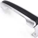 Rear Left Right Pair Outer Chrome Black Door Handle Grip For Hyundai Sonata 2005 2006 2007 2008 2009 2010