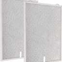 S99010430-002 Range Hood Filter,for Kenmore Broan Range Hood Filters,(15.75"L x 13.88"W x 0.39"Th) - 2 pack