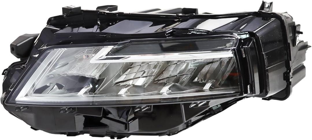Driver Side Headlight Compatible with 2021 2022 2023 Rogue SV/SL Headlamp Not Halogen 31511BKLAS1 NI2502287 26060-6RR6A (Left)